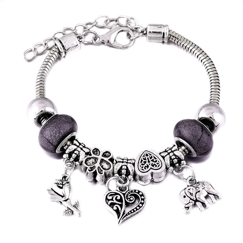 Elegant Charm Bangle Set™